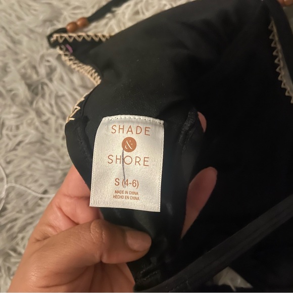 Women's Plunge Bead Detail Extra High Leg One Piece Swimsuit - Picture 6 of 7